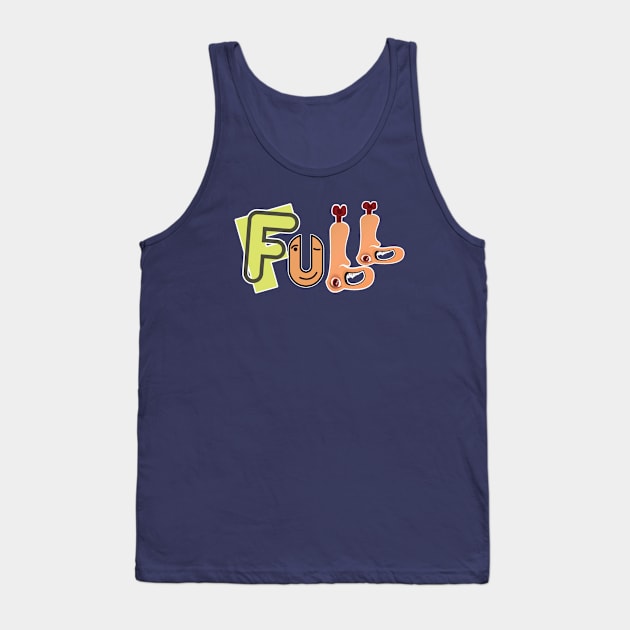 Funny Full Design Tank Top by Shop-Arts